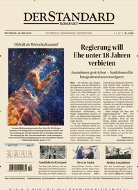 Titelbild der Ausgabe 102/2025 von Der Standard Kompakt. Diese Zeitschrift und viele weitere Zeitungsabos als Abo oder epaper bei United Kiosk online kaufen.