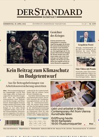 Titelbild der Ausgabe 299/2026 von Der Standard Kompakt. Diese Zeitschrift und viele weitere Zeitungsabos als Abo oder epaper bei United Kiosk online kaufen.