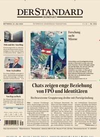 Titelbild der Ausgabe 354/2026 von Der Standard Kompakt. Diese Zeitschrift und viele weitere Zeitungsabos als Abo oder epaper bei United Kiosk online kaufen.