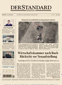 Titelbild der Ausgabe 361/2026 von Der Standard Kompakt. Diese Zeitschrift und viele weitere Zeitungsabos als Abo oder epaper bei United Kiosk online kaufen.