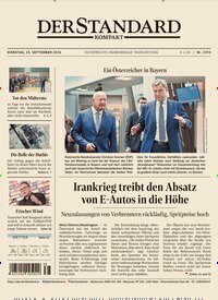Titelbild der Ausgabe 393/2026 von Der Standard Kompakt. Diese Zeitschrift und viele weitere Zeitungsabos als Abo oder epaper bei United Kiosk online kaufen.
