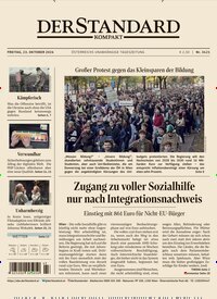 Titelbild der Ausgabe 421/2026 von Der Standard Kompakt. Diese Zeitschrift und viele weitere Zeitungsabos als Abo oder epaper bei United Kiosk online kaufen.