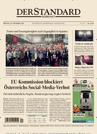 Titelbild der Ausgabe 425/2026 von Der Standard Kompakt. Diese Zeitschrift und viele weitere Zeitungsabos als Abo oder epaper bei United Kiosk online kaufen.