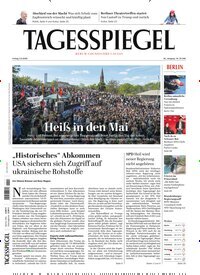 Titelbild der Ausgabe 117/2025 von Der Tagesspiegel. Diese Zeitschrift und viele weitere Zeitungsabos als Abo oder epaper bei United Kiosk online kaufen.