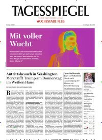 Titelbild der Ausgabe 145/2025 von Der Tagesspiegel. Diese Zeitschrift und viele weitere Zeitungsabos als Abo oder epaper bei United Kiosk online kaufen.