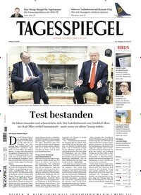 Titelbild der Ausgabe 150/2025 von Der Tagesspiegel. Diese Zeitschrift und viele weitere Zeitungsabos als Abo oder epaper bei United Kiosk online kaufen.