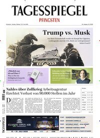 Titelbild der Ausgabe 151/2025 von Der Tagesspiegel. Diese Zeitschrift und viele weitere Zeitungsabos als Abo oder epaper bei United Kiosk online kaufen.