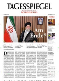 Titelbild der Ausgabe 158/2025 von Der Tagesspiegel. Diese Zeitschrift und viele weitere Zeitungsabos als Abo oder epaper bei United Kiosk online kaufen.