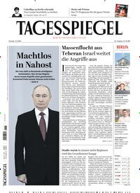 Titelbild der Ausgabe 160/2025 von Der Tagesspiegel. Diese Zeitschrift und viele weitere Zeitungsabos als Abo oder epaper bei United Kiosk online kaufen.
