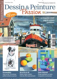 Titelbild der Ausgabe 73/2026 von Dessin & Peinture Passion. Diese Zeitschrift und viele weitere Modemagazine und DIY-Magazine als Abo oder epaper bei United Kiosk online kaufen.