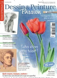 Titelbild der Ausgabe 74/2026 von Dessin & Peinture Passion. Diese Zeitschrift und viele weitere Modemagazine und DIY-Magazine als Abo oder epaper bei United Kiosk online kaufen.