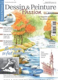 Titelbild der Ausgabe 77/2026 von Dessin & Peinture Passion. Diese Zeitschrift und viele weitere Modemagazine und DIY-Magazine als Abo oder epaper bei United Kiosk online kaufen.
