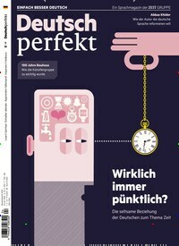 Titelbild der Ausgabe 4/2019 von Deutsch perfekt. Diese Zeitschrift und viele weitere Reisemagazine, Freizeitmagazine und Wissensmagazine als Abo oder epaper bei United Kiosk online kaufen.