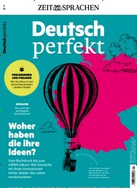 Titelbild der Ausgabe 5/2024 von Deutsch perfekt. Diese Zeitschrift und viele weitere Reisemagazine, Freizeitmagazine und Wissensmagazine als Abo oder epaper bei United Kiosk online kaufen.