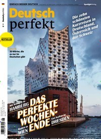Titelbild der Ausgabe 6/2018 von Deutsch perfekt. Diese Zeitschrift und viele weitere Reisemagazine, Freizeitmagazine und Wissensmagazine als Abo oder epaper bei United Kiosk online kaufen.