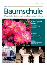 Titelbild der Ausgabe 6/2018 von Deutsche Baumschule. Diese Zeitschrift und viele weitere Naturzeitschriften, Landwirtschaftszeitungen und Umweltmagazine als Abo oder epaper bei United Kiosk online kaufen.