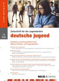 Titelbild der Ausgabe 8/2025 von deutsche jugend. Diese Zeitschrift und viele weitere Zeitschriften für Pädagogik als Abo oder epaper bei United Kiosk online kaufen.