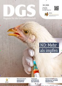 Titelbild der Ausgabe 4/2026 von DGS Magazin. Diese Zeitschrift und viele weitere Naturzeitschriften, Landwirtschaftszeitungen und Umweltmagazine als Abo oder epaper bei United Kiosk online kaufen.