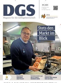 Titelbild der Ausgabe 9/2025 von DGS Magazin. Diese Zeitschrift und viele weitere Naturzeitschriften, Landwirtschaftszeitungen und Umweltmagazine als Abo oder epaper bei United Kiosk online kaufen.