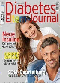 Titelbild der Ausgabe 3/2019 von Diabetes-Eltern-Journal. Diese Zeitschrift und viele weitere Elternzeitschriften und Tierzeitschriften als Abo oder epaper bei United Kiosk online kaufen.