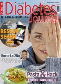 Titelbild der Ausgabe 3/2020 von Diabetes-Journal. Diese Zeitschrift und viele weitere Elternzeitschriften und Tierzeitschriften als Abo oder epaper bei United Kiosk online kaufen.