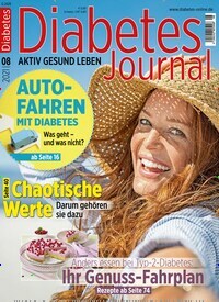 Titelbild der Ausgabe 8/2021 von Diabetes-Journal. Diese Zeitschrift und viele weitere Elternzeitschriften und Tierzeitschriften als Abo oder epaper bei United Kiosk online kaufen.