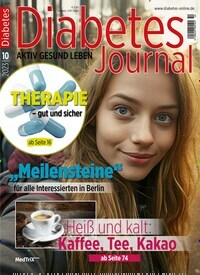 Titelbild der Ausgabe 10/2023 von Diabetes-Journal. Diese Zeitschrift und viele weitere Elternzeitschriften und Tierzeitschriften als Abo oder epaper bei United Kiosk online kaufen.
