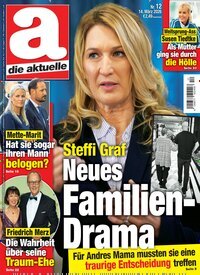 Titelbild der Ausgabe 12/2026 von die aktuelle. Diese Zeitschrift und viele weitere Frauenzeitschriften als Abo oder epaper bei United Kiosk online kaufen.