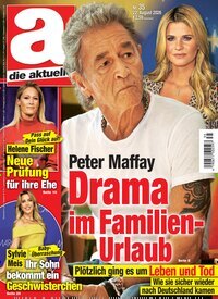Titelbild der Ausgabe 35/2026 von die aktuelle. Diese Zeitschrift und viele weitere Frauenzeitschriften als Abo oder epaper bei United Kiosk online kaufen.