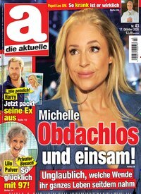 Titelbild der Ausgabe 43/2026 von die aktuelle. Diese Zeitschrift und viele weitere Frauenzeitschriften als Abo oder epaper bei United Kiosk online kaufen.