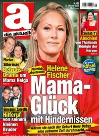 Titelbild der Ausgabe 45/2025 von die aktuelle. Diese Zeitschrift und viele weitere Frauenzeitschriften als Abo oder epaper bei United Kiosk online kaufen.