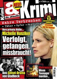 Titelbild der Ausgabe 11/2020 von die aktuelle Krimi. Diese Zeitschrift und viele weitere Frauenzeitschriften als Abo oder epaper bei United Kiosk online kaufen.