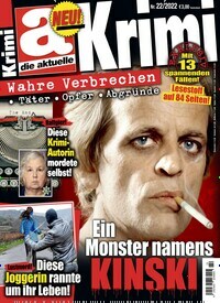 Titelbild der Ausgabe 22/2022 von die aktuelle Krimi. Diese Zeitschrift und viele weitere Frauenzeitschriften als Abo oder epaper bei United Kiosk online kaufen.