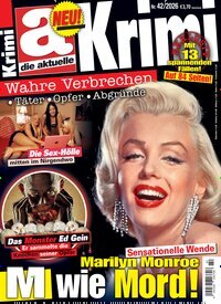 Titelbild der Ausgabe 42/2025 von die aktuelle Krimi. Diese Zeitschrift und viele weitere Reisemagazine, Freizeitmagazine und Wissensmagazine als Abo oder epaper bei United Kiosk online kaufen.