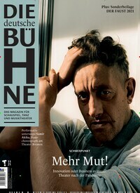 Titelbild der Ausgabe 11/2021 von Die Deutsche Bühne. Diese Zeitschrift und viele weitere Kunstmagazine und Kulturmagazine als Abo oder epaper bei United Kiosk online kaufen.