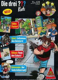 Titelbild der Ausgabe 6/2023 von Die drei ??? Kids. Diese Zeitschrift und viele weitere Jugendzeitschriften und Kinderzeitschriften als Abo oder epaper bei United Kiosk online kaufen.