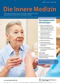 Titelbild der Ausgabe 2/2023 von Die Innere Medizin . Diese Zeitschrift und viele weitere Pflegezeitschriften und medizinische Fachzeitschriften als Abo oder epaper bei United Kiosk online kaufen.
