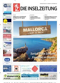 Titelbild der Ausgabe 148/2025 von Die Inselzeitung Mallorca. Diese Zeitschrift und viele weitere Zeitungsabos als Abo oder epaper bei United Kiosk online kaufen.