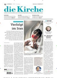 Titelbild der Ausgabe 12/2023 von Die Kirche. Diese Zeitschrift und viele weitere Kunstmagazine und Kulturmagazine als Abo oder epaper bei United Kiosk online kaufen.