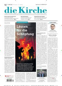 Titelbild der Ausgabe 12/2025 von Die Kirche. Diese Zeitschrift und viele weitere Kunstmagazine und Kulturmagazine als Abo oder epaper bei United Kiosk online kaufen.