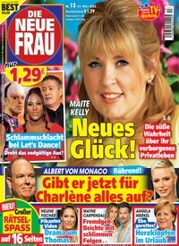 Titelbild der Ausgabe 13/2023 von Die neue Frau. Diese Zeitschrift und viele weitere Frauenzeitschriften als Abo oder epaper bei United Kiosk online kaufen.