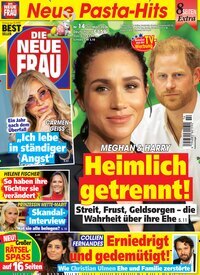Titelbild der Ausgabe 14/2026 von Die neue Frau. Diese Zeitschrift und viele weitere Frauenzeitschriften als Abo oder epaper bei United Kiosk online kaufen.