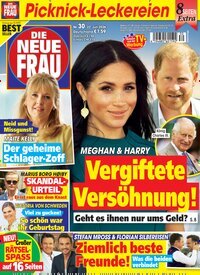 Titelbild der Ausgabe 30/2026 von Die neue Frau. Diese Zeitschrift und viele weitere Frauenzeitschriften als Abo oder epaper bei United Kiosk online kaufen.