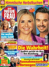 Titelbild der Ausgabe 39/2026 von Die neue Frau. Diese Zeitschrift und viele weitere Frauenzeitschriften als Abo oder epaper bei United Kiosk online kaufen.