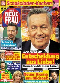 Titelbild der Ausgabe 44/2025 von Die neue Frau. Diese Zeitschrift und viele weitere Frauenzeitschriften als Abo oder epaper bei United Kiosk online kaufen.