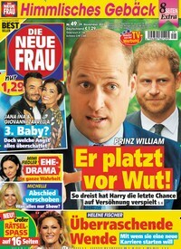 Titelbild der Ausgabe 49/2023 von Die neue Frau. Diese Zeitschrift und viele weitere Frauenzeitschriften als Abo oder epaper bei United Kiosk online kaufen.