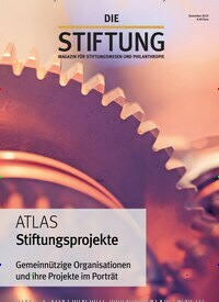 Titelbild der Ausgabe 1/2020 von DIE STIFTUNG ATLAS. Diese Zeitschrift und viele weitere Businessmagazine als Abo oder epaper bei United Kiosk online kaufen.