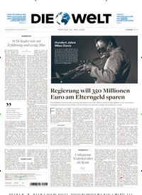 Titelbild der Ausgabe 97/2026 von Die Welt Gesamtausgabe. Diese Zeitschrift und viele weitere Zeitungsabos als Abo oder epaper bei United Kiosk online kaufen.