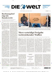 Titelbild der Ausgabe 102/2025 von Die Welt Gesamtausgabe. Diese Zeitschrift und viele weitere Zeitungsabos als Abo oder epaper bei United Kiosk online kaufen.