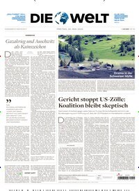Titelbild der Ausgabe 103/2025 von Die Welt Gesamtausgabe. Diese Zeitschrift und viele weitere Zeitungsabos als Abo oder epaper bei United Kiosk online kaufen.